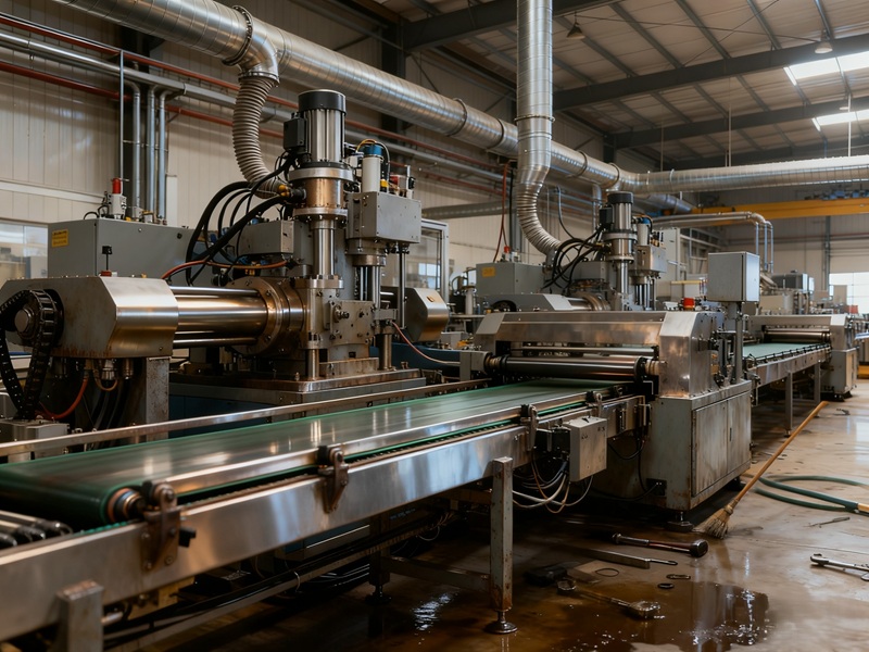 Grande base de produção