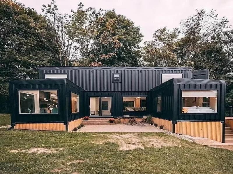 casa contêiner moderna de luxo para negócios - chayohouse