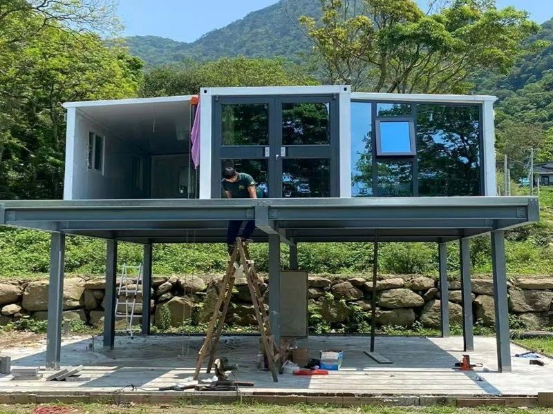 Kit de caixa dobrável de implantação rápida - chayohouse