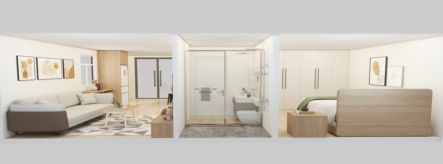 Casa familiar expansível totalmente nova